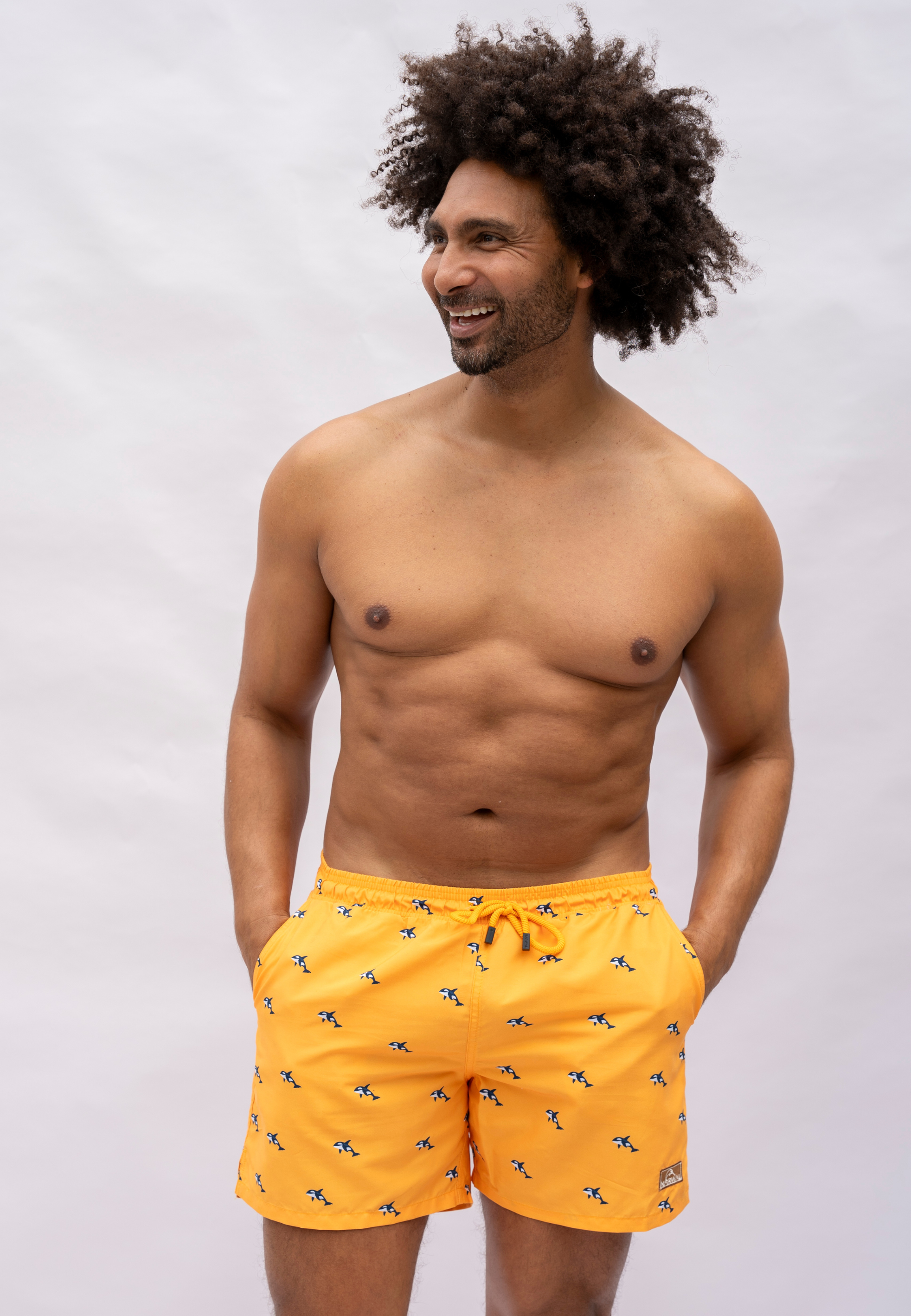 Orca Father & Son Swim Trunks