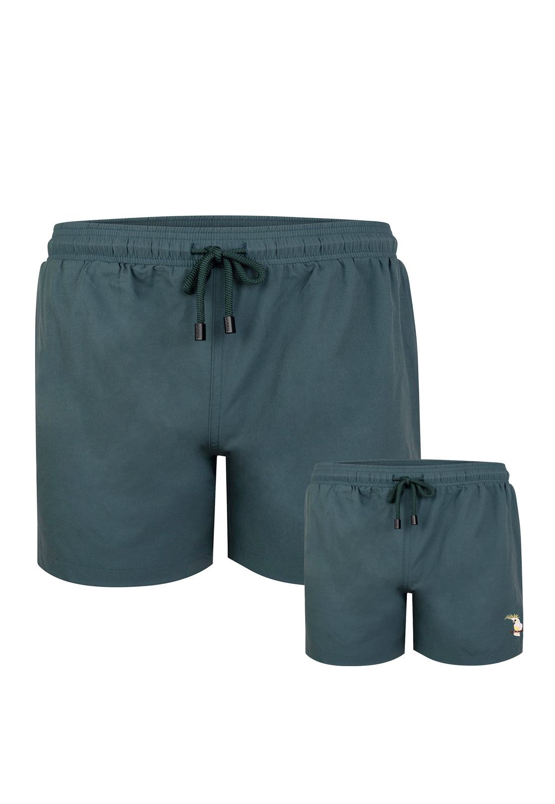 Cockatoo Coco Father & Son Swim Trunks Bundle