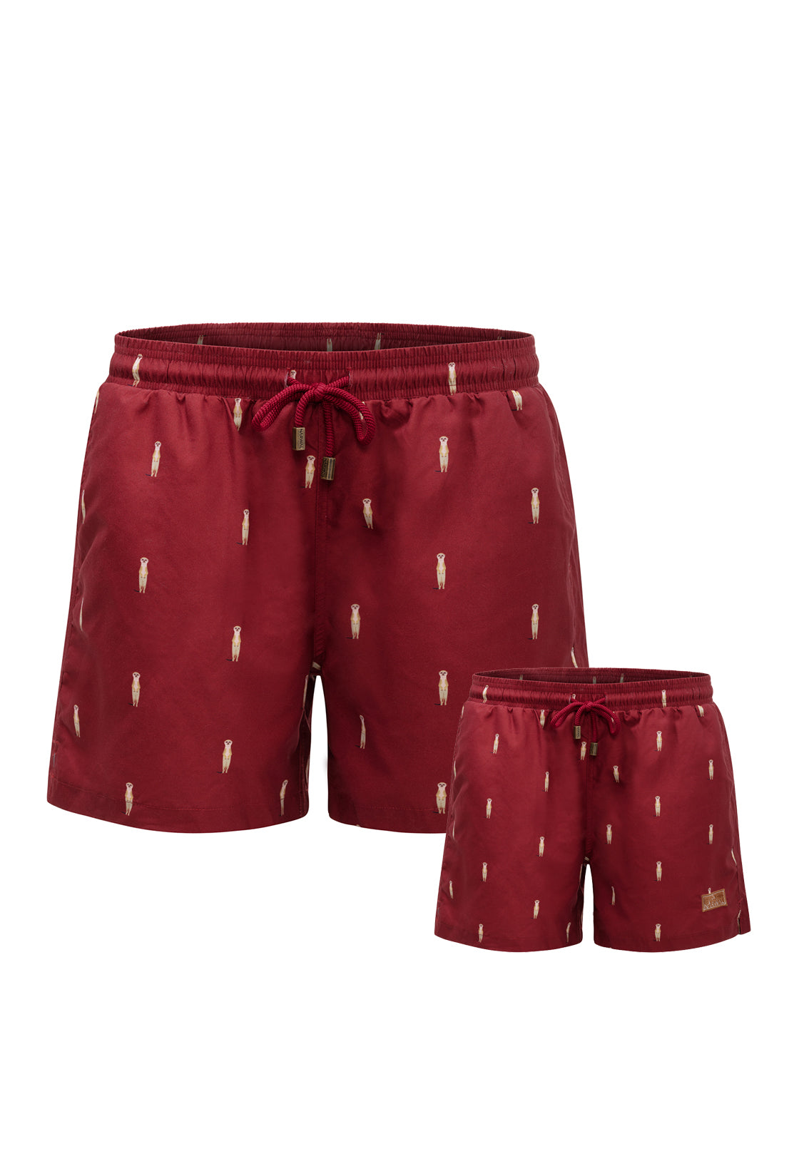 Meerkat Father & Son Swim Trunks Bundle