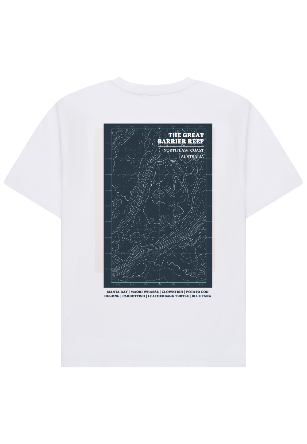 Topo Map - T-Shirt